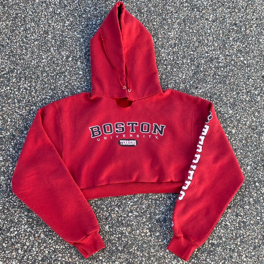 Boston University Cropped Sweatshirt